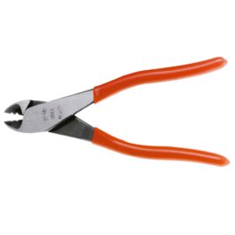 Pinza para electricista con mango rubber grip de 7-5/16″ corte diagonal con pela alambre a-207GWS