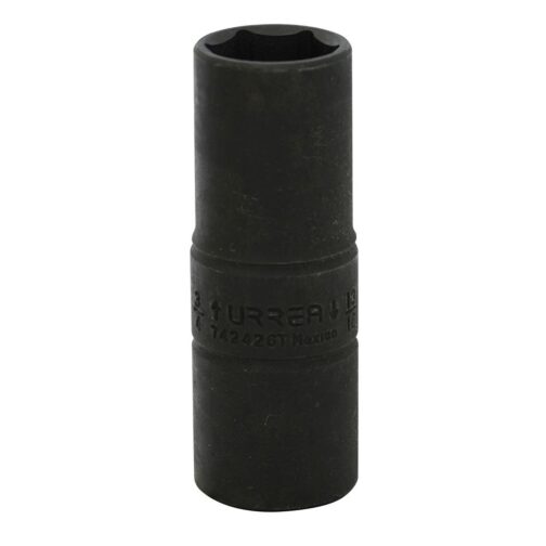 Dado de impacto largo doble boca en pulgadas cuadro de 1/2", 3/4" x 13/16"-742426T