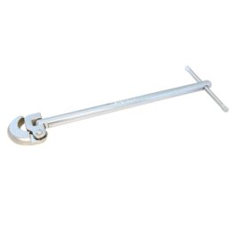 Llave para lavabo cromada 12″-8412